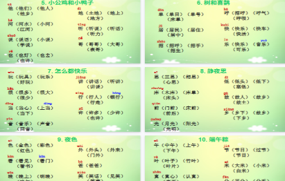 【29页完整版】生字组词大全资料